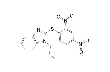 2-(2,4-Dinitro-phenylsulfanyl)-1-propyl-1H-benzoimidazole