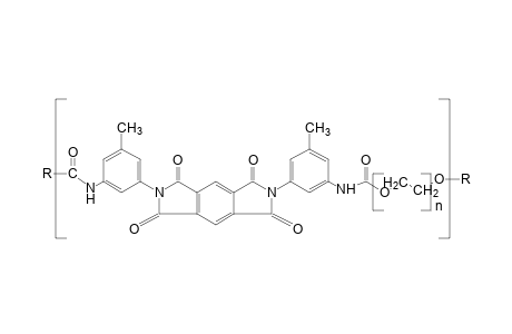 Poly(pyromellitic imidourethane ether)