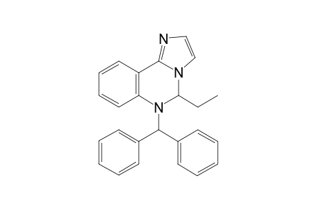 5,6-Dihydro-5-ethyl-6-(iphenylmethyl)imidazo[1,2-c]quinazoline