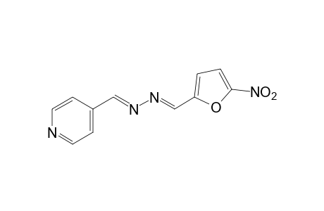 isonicotinaldehyde, azine with 5-nitro-2-furaldehyde