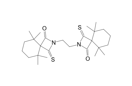 2,2'-(1,2-ethandiyl)bis(5,5,9,9-tetramethyl-3-thioxo-2-azaspiro[3,5]nonan-1-one)