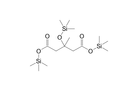 Pentanedioic acid, 3-methyl-3-[(trimethylsilyl)oxy]-, bis(trimethylsilyl) ester