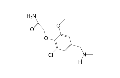 Acetamide, 2-[2-chloro-6-methoxy-4-[(methylamino)methyl]phenoxy]-