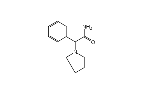 a-phenyl-1-pyrrolidineacetamide