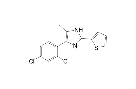 4-(2,4-dichlorophenyl)-5-methyl-2-(2-thienyl)imidazole