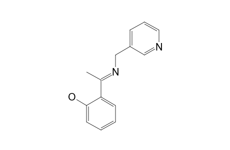 o-{N-[(3-pyridyl)methyl]acetimidoyl}phenol