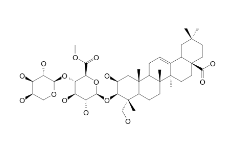 3-O-BETA-[ARABINOPYRANOSYL-(1->4)-(6-O-METHYL)-GLUCURONOPYRANOSYL]-BAYOGENIN