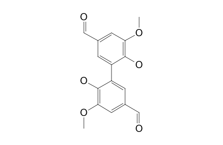 6,6'-DIHYDROXY-5,5'-DIMETHOXY-(1,1'-BIPHENYL)-3,3'-DICARBALDEHYDE