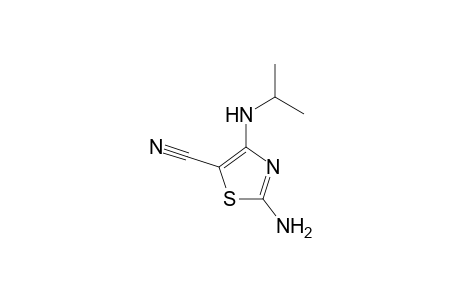 5-Thiazolecarbonitrile, 2-amino-4-[(1-methylethyl)amino]-