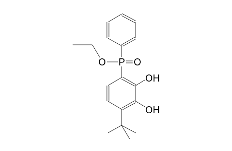 phosphinic acid, [4-(1,1-dimethylethyl)-2,3-dihydroxyphenyl]phenyl-, ethyl ester