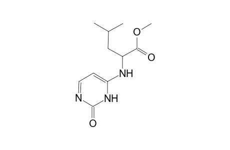 Methyl 4-methyl-2-[(2-oxo-1,2-dihydro-4-pyrimidinyl)amino]pentanoate