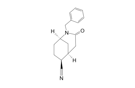 2-BENZYL-6-CYANO-2-AZABICYCLO-[3.3.1]-NONAN-3-ONE