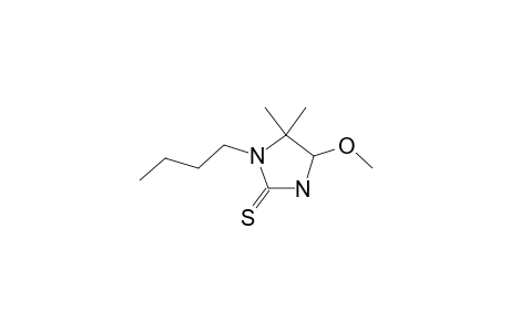 N-BUTYL-4-METHOXY-5,5-DIMETHYL-2-IMIDAZOLIDINETHIONE