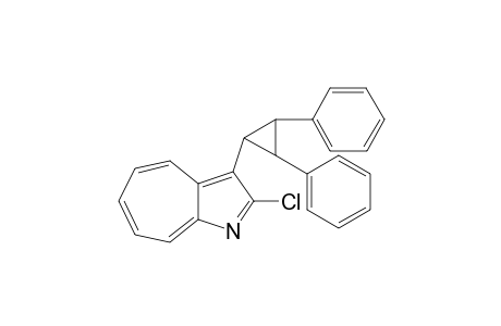 1-(2-Chloro-1-azaazulene-3-yl)-2,3-cis-diphenylcyclopropane