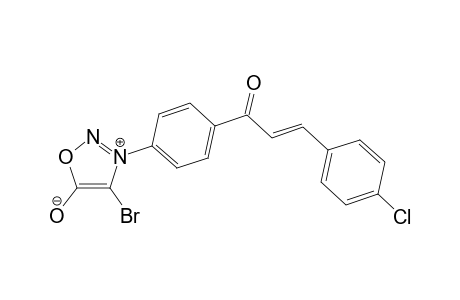 4-BROMO-3-[PARA-(3'-(4-CHLOROPHENYL)-ACRYL-1'-OYL)]-PHENYLSYDNONE