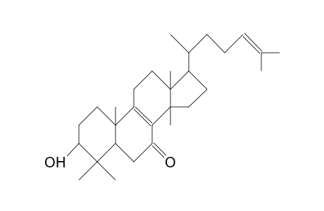 3b-Hydroxy-lanosta-8,24-dien-7-one