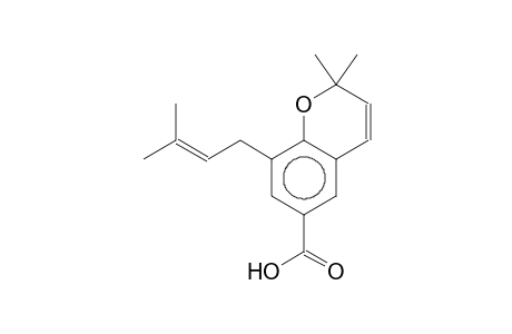 2,2-DIMETHYL-8-(3-METHYL-2-BUTENYL)-2H-CHROMENE-6-CARBOXYLIC ACID