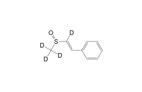 1-(Methyl(D3)sulfinyl)-2phenylethene-1-D