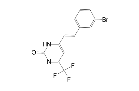 4-[(E)-2-(3-bromophenyl)ethenyl]-6-(trifluoromethyl)-2(3H)-pyrimidinone