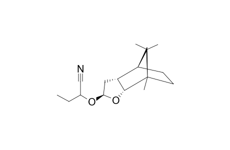 [2R-(2-ALPHA(R*),3A-ALPHA,4-ALPHA,7-ALPHA,7A-ALPHA)]-2-[(OCTAHYDRO-7,8,8-TRIMETHYL-4,7-METHANOBENZOFURANE-2-YL)-OXY]-BUTANENITRILE