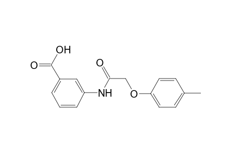 3-{[(4-methylphenoxy)acetyl]amino}benzoic acid