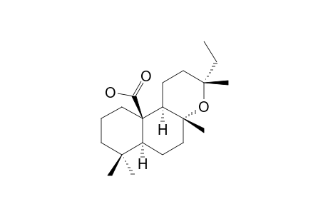 8-ALPHA,13-EPOXY-LABDAN-20-OIC-ACID