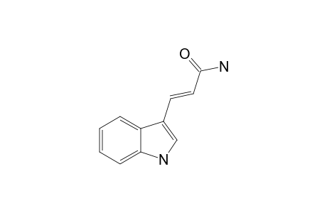 3-INDOLEACRYLAMIDE;3-(1-H-INDOL-3-YL)-ACRYLAMIDE