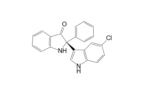 (R)-5'-Chloro-2-phenyl-1,2-dihydro-1'H-[2,3']biindolyl-3-one