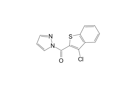 1-[(3-chloro-1-benzothien-2-yl)carbonyl]-1H-pyrazole