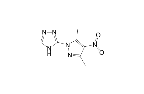 3-(3,5-dimethyl-4-nitro-1H-pyrazol-1-yl)-4H-1,2,4-triazole