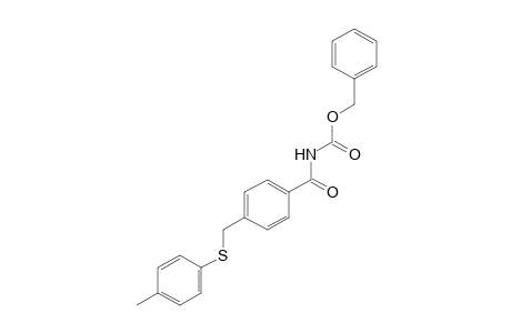 [alpha-(p-tolylthio)-p-toluoyl]carbamic acid, benzyl ester