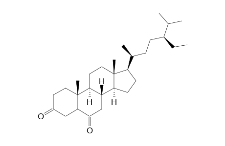 Stigmastane-3,6-dione