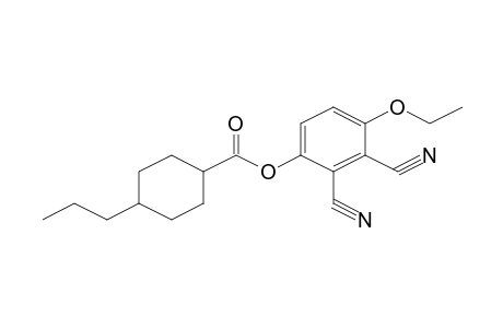 2,3-Dicyano-4-ethoxyphenyl 4-propylcyclohexanecarboxylate