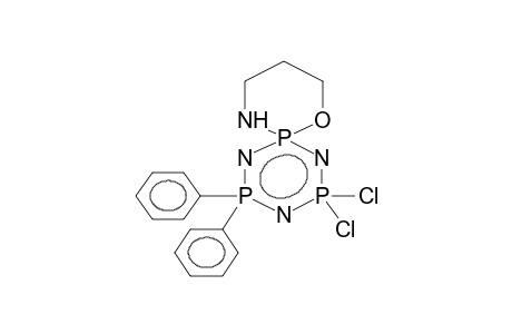 SPIRO[4,4-DIPHENYL-6,6-DICHLOROCYCLOTRIPHOSPHAZENE-2,2'-(1',3',2'-OXAZAPHOSPHORINANE)]