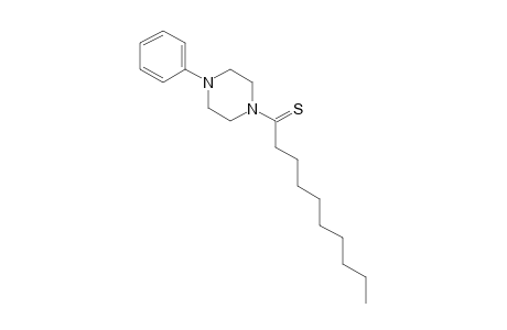 1-phenyl-4-thiodecanoylpiperazine