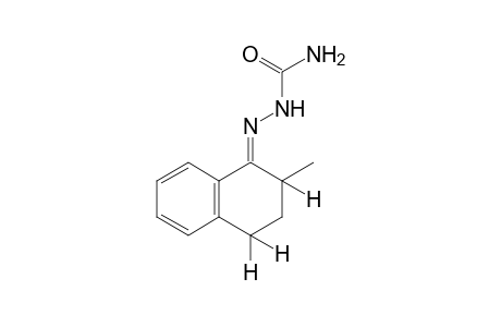 3,4-dihydro-2-methyl-1(2H)-naphthalenone, semicarbazone