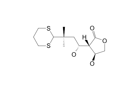 (3S,4S)-3-[(1S)-3-([1,3]-DITHIAN-2-YL)-1-HYDROXY-3-METHYLBUTYL]-4-HYDROXY-4,5-DIHYDROFURAN-2(3H)-ONE