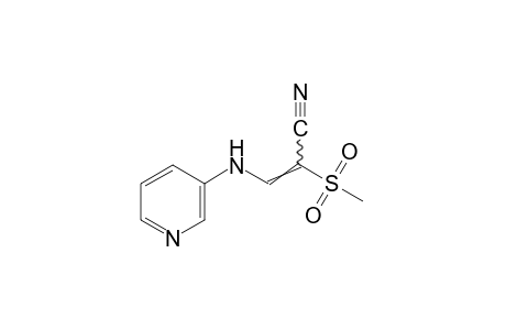 2-(methylsulfonyl)-3-[(3-pyridyl)amino]acrylonitrile