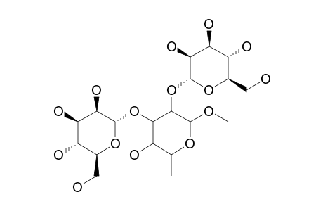 ALPHA-D-MANNOSE-(1->2)-[ALPHA-D-MANNOSE(1->3)]-METHYL-ALPHA-L-RHAMNOSID