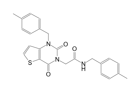 N-(4-methylbenzyl)-2-(1-(4-methylbenzyl)-2,4-dioxo-1,4-dihydrothieno[3,2-d]pyrimidin-3(2H)-yl)acetamide