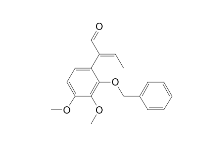 (E)-A-Ethylidene-3,4-dimethoxy-2-benzyloxy-benzene-acetaldehyde