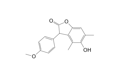 5-Hydroxy-3-(4-methoxyphenyl)-4,6-dimethylbenzofuran-2(3H)-one