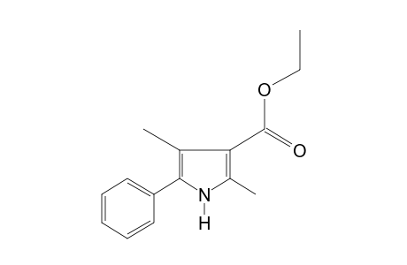 2,4-dimethyl-5-phenylpyrrole-3-carboxylic acid, ethyl ester