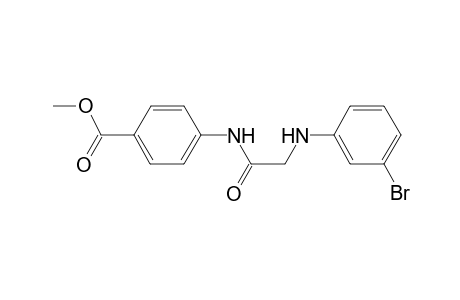 Methyl 4-([(3-bromoanilino)acetyl]amino)benzoate