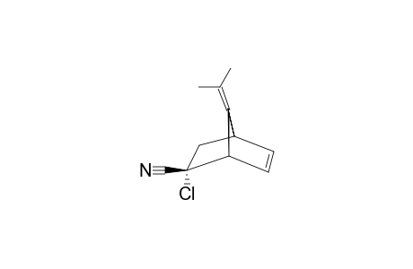 endo-2-Chloro-7-isopropylidene-bicyclo-[2.2.1]-hept-5-ene-exo-2-carbonitrile