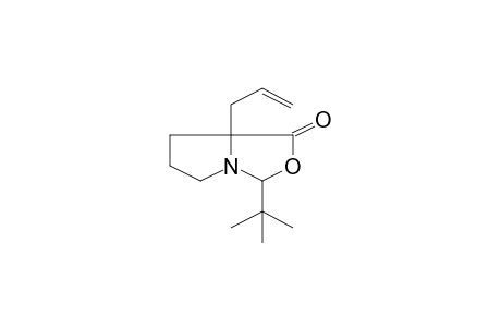 (2R,5R)-5-Allyl-2-tert-butyl-1-aza-3-oxa-bicyclo(3.3.0)octan-4-one