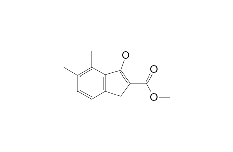 2-CARBOXYMETHYL-6,7-DIMETHYL-INDAN-1-ONE;ENOL