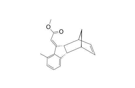 (E)-METHYL-ENDO-(8'-METHYL-1',4',4A',9A'-TETRAHYDRO-1',4'-METHANO-9H-FLUOREN-9'-YLIDENE)-ETHANOATE