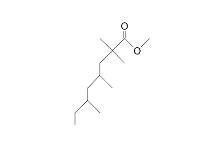 2,2,4,6-Tetramethyl-octanoic acid, methyl ester