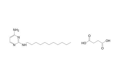 4-amino-2-(undecylamino)pyrimidine, succinate(1:1) (salt)